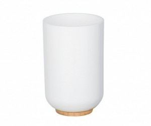 Suport pentru periuta de dinti alb din plastic 7x11 cm Posa Wenko