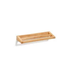 Suport pentru prosoape maro din lemn 40 cm Kenta Kave Home