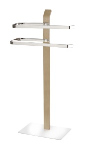 Suport prosoape din metal argintiu 40 cm Samona Wenko