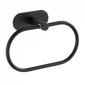 Suport prosoape negru din metal 21 cm Orea Wenko
