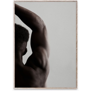 Tablou multicolor cu rama din lemn 30x40 cm Close Contact 06 Paper Collective