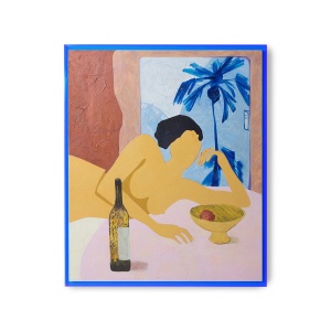 Tablou multicolor din fibre naturale 107x127 cm Cath my Drift HKliving