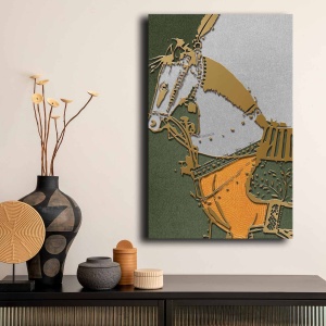 Tablou multicolor din fibre naturale 45x70 cm 4570GSC-014 The Home Collection