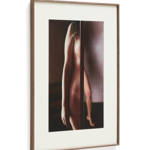Tablou multicolor din fibre naturale 50x70 cm Zavira Female Kave Home