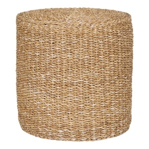 Taburet rotund maro din fibre naturale Rivera House Nordic
