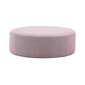 Taburet rotund mov din textil 120 cm Kaeli Kave Home