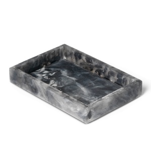 Tava dreptunghiulara gri carbune din fibre naturale 10x15 cm Mist Ferm Living