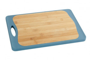 Tocator dreptunghiular multicolor din polipropilena si lemn 28x39,5 cm Kombi Board Maxi Wenko