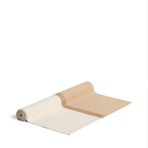 Traversa masa bej din bumbac 50x150 cm Tari Kave Home