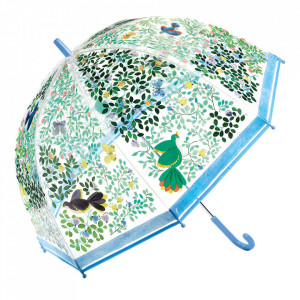 Umbrela multicolora din plastic Oiseaux Djeco