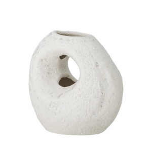 Vaza alba din ceramica 10 cm Caia Bloomingville