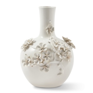 Vaza alba din ceramica 32 cm Buttercup Pols Potten