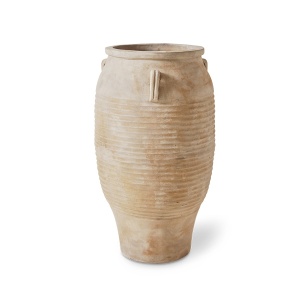 Vaza decorativa crem din ceramica 96 cm Sirocco HKliving