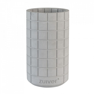 Vaza gri din beton 26 cm Fajen Zuiver