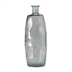 Vaza gri din sticla reciclata 75 cm Oskari Boltze
