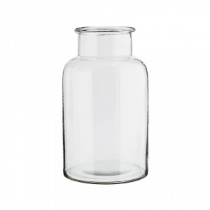 Vaza transparenta din sticla 34 cm Fifi Clear Madam Stoltz