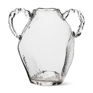 Vaza transparenta din sticla 34 cm Gemstone Sapphire HKliving