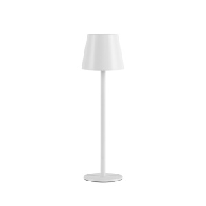 Veioza alba din metal 37 cm Euria Zuma Line
