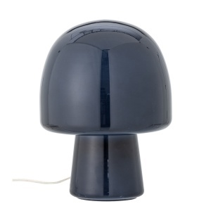Veioza albastra din sticla 26 cm Paddy Bloomingville