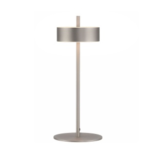 Veioza argintie din metal 40 cm Rotate Zuma Line