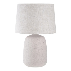 Veioza bej nisipiu din ceramica 46 cm Croft House Nordic