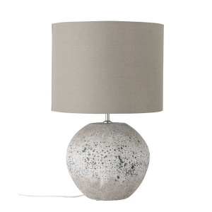 Veioza crem din ceramica 60 cm Isedora Bloomingville