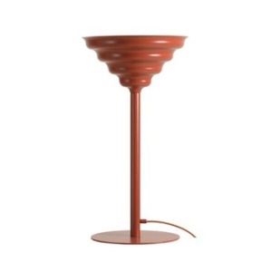 Veioza maro caramiziu din metal 56 cm Fala Aldex