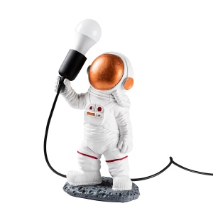Veioza multicolora din fibre sintetice 32 cm Astronaut - 2 The Home Collection