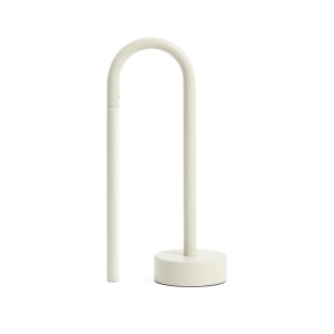 Veioza portabila gri din metal 30 cm Bow Kave Home