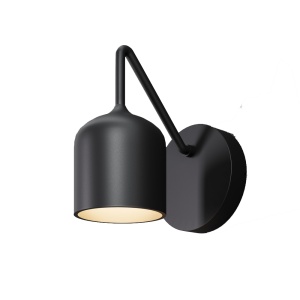 Aplica pentru exterior neagra din metal Flora Maytoni
