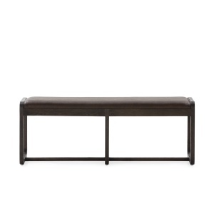 Bancheta maro din lemn 130 cm Andy Thai Natura