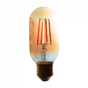 Bec maro chihlimbar cu filament LED E27 4W Oval Bulb The Home Collection