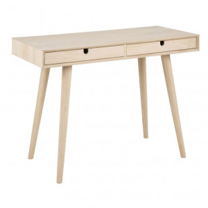 Birou din lemn maro 45x100 cm Century Quiet Object