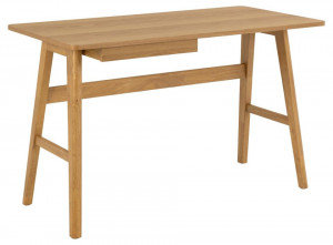 Birou maro din lemn 60x120 cm Barnett Quiet Object