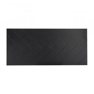 Blat negru din lemn 100x235 cm Nalo Richmond Interiors