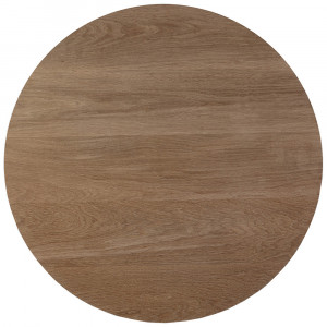 Blat pentru masa maro din lemn 80 cm Delms Dark Thai Natura