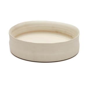Bol decorativ alb din ceramica 24 cm Macae Kave Home