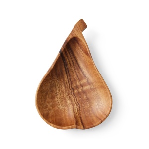 Bol maro din lemn 15x25 cm Acacia Pear HKliving