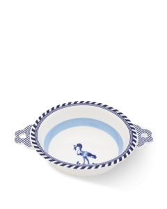 Bol multicolor/albastru inchis din ceramica Bird Pols Potten