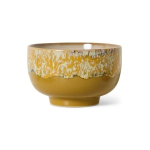 Bol multicolor din ceramica 14 cm 70s Sunbeam HKliving