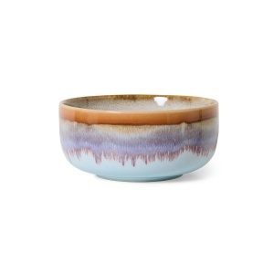 Bol pentru desert multicolor din ceramica 13 cm 70s Ash HKliving