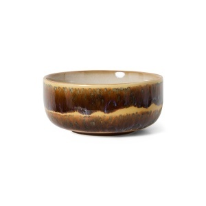 Bol pentru desert multicolor din ceramica 13 cm 70s Cliffs HKliving