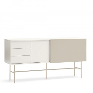 Bufet inferior crem din metal 180 cm Nube Teulat