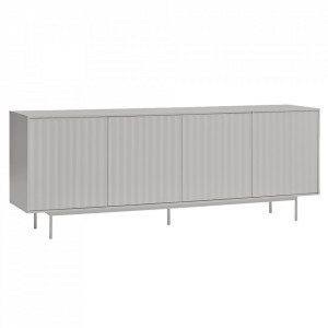 Bufet inferior gri din metal 211 cm Sierra Teulat