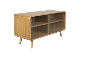 Bufet inferior maro din 100 cm Rise Oak Zuiver