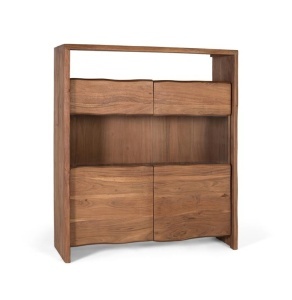 Bufet inferior maro din lemn 130 cm Contemporary Giner y Colomer