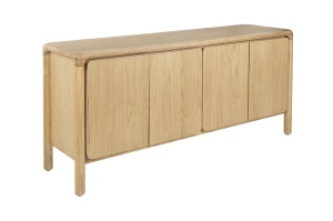 Bufet inferior maro din lemn 160 cm Storm Zuiver