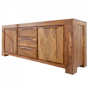 Bufet inferior maro din lemn de palisandru indian 175 cm Giant The Home Collection