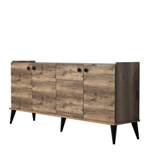 Bufet inferior maro nuc 182 cm Lidya The Home Collection