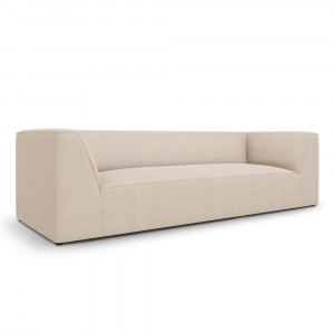 Canapea bej din textil pentru 3 persoane Ruby Ross Micadoni